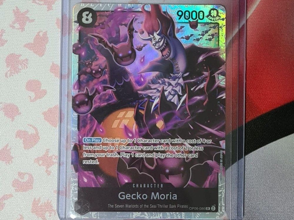 One Piece TCG: Gecko Moria - SR - OP06 (EN) (Neu (gemäss Beschreibung ...