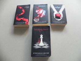 4 Bücher Taschenbücher Autorin Stephanie Meyer Twilight ua.