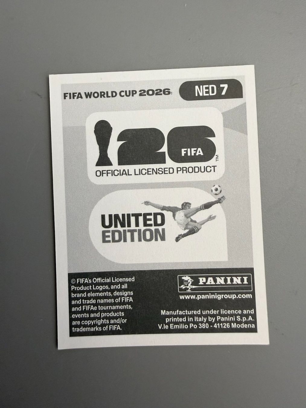 Panini Cartes à collectionner: Panini Nathan Ake NED7 – D'occasion à Liebefeld par Ronaldo-1996 1
