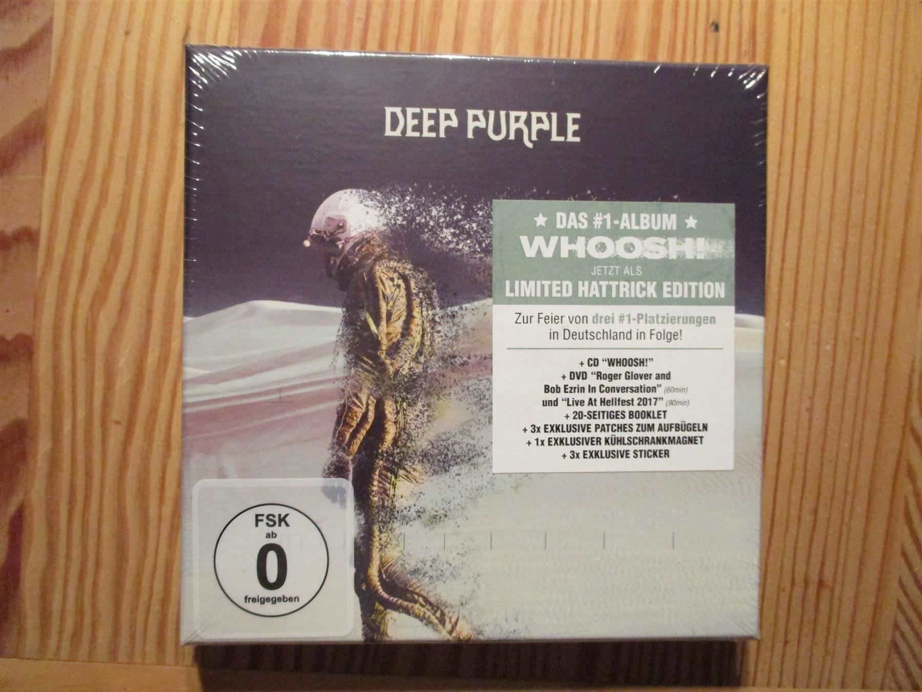 CD: Deep Purple: Whoosh! – Nuovo e nell'imballaggio originale da Liestal venduto da Disc-Point