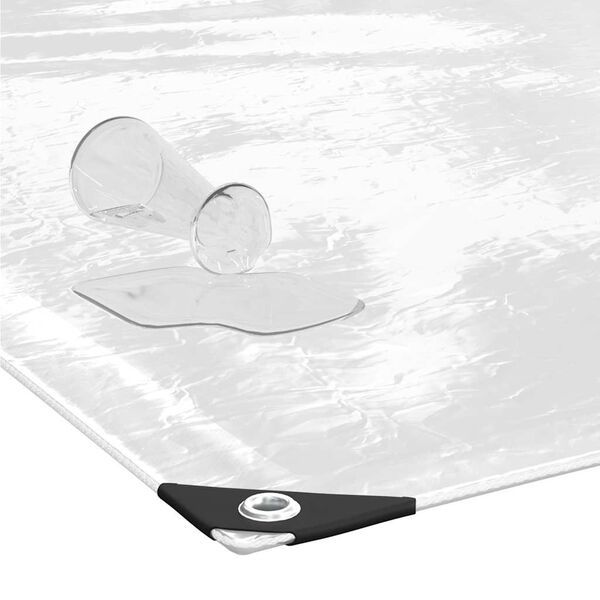 Coperture: Transparente Plane mit Ösen 5x10 m PVC – Nuovo e nell'imballaggio originale da Bühler venduto da DealHaus_Ostschweiz 3