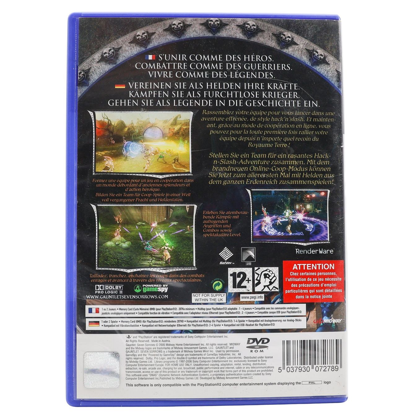 Giochi: Gauntlet Seven Sorrows  - PS2 – Usato da Paudex venduto da dindeboy 1