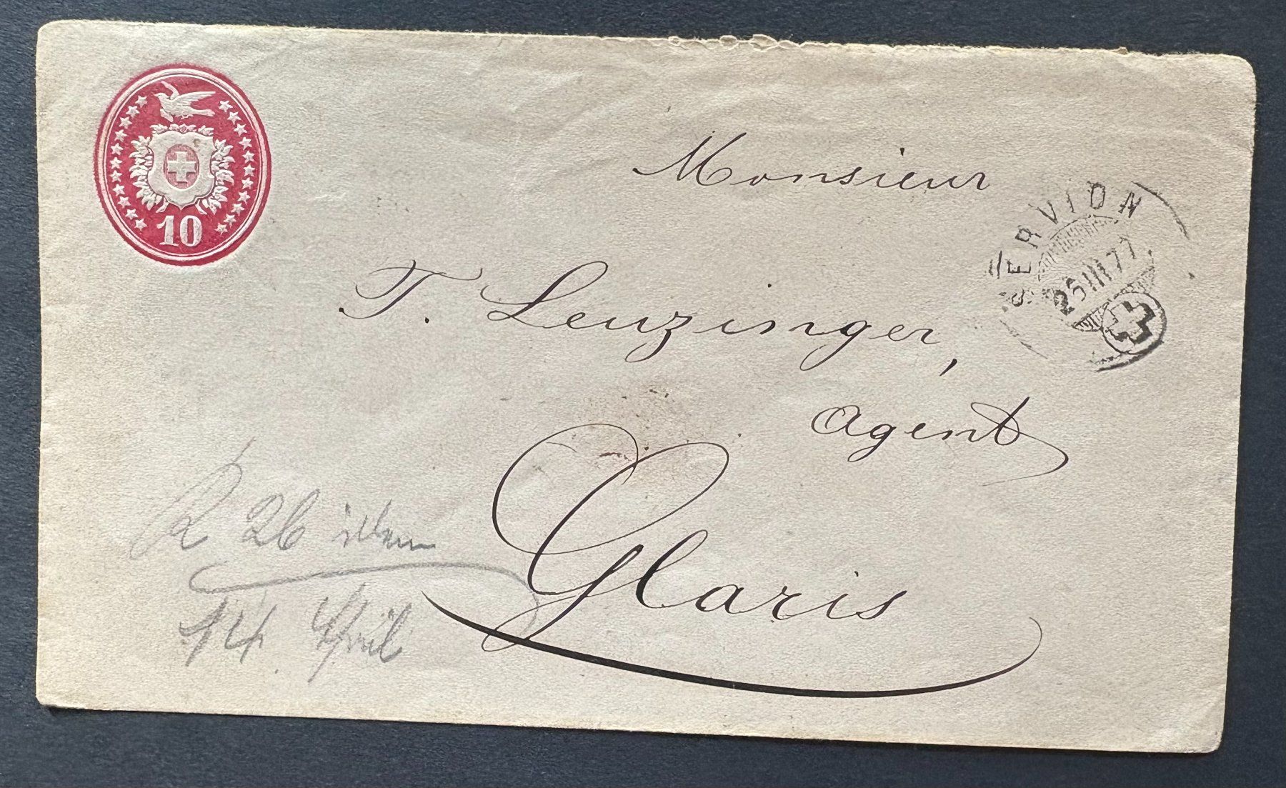Tous les timbres: BRIEFUMSCHLAG 1877 – D'occasion à Ostermundigen par Wyatt-Earp