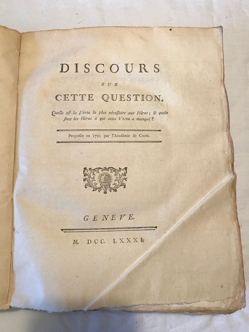 Bücher: Jean-Jacques Rousseau  Tome 7 de 1782 – Gebraucht aus Ste-Croix von mjmg 3