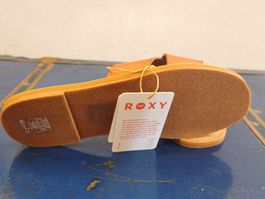 Roxy Sandalen Leder Damen Orange Grösse 38 neu
