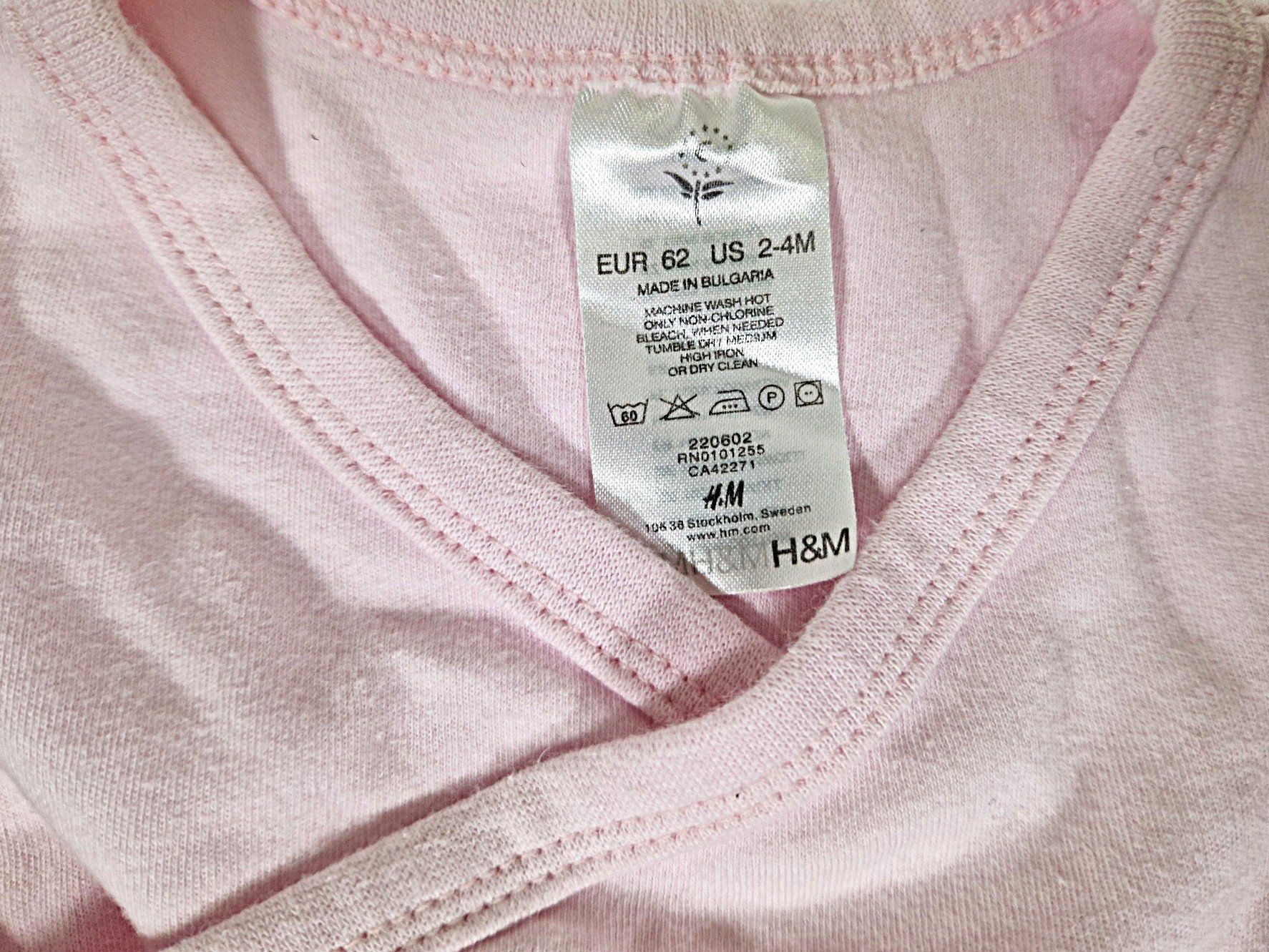 H&M Biancheria intima: H&M Babybody Grösse 62 – Usato da Zollikofen venduto da Restwert_Zollikofen 4