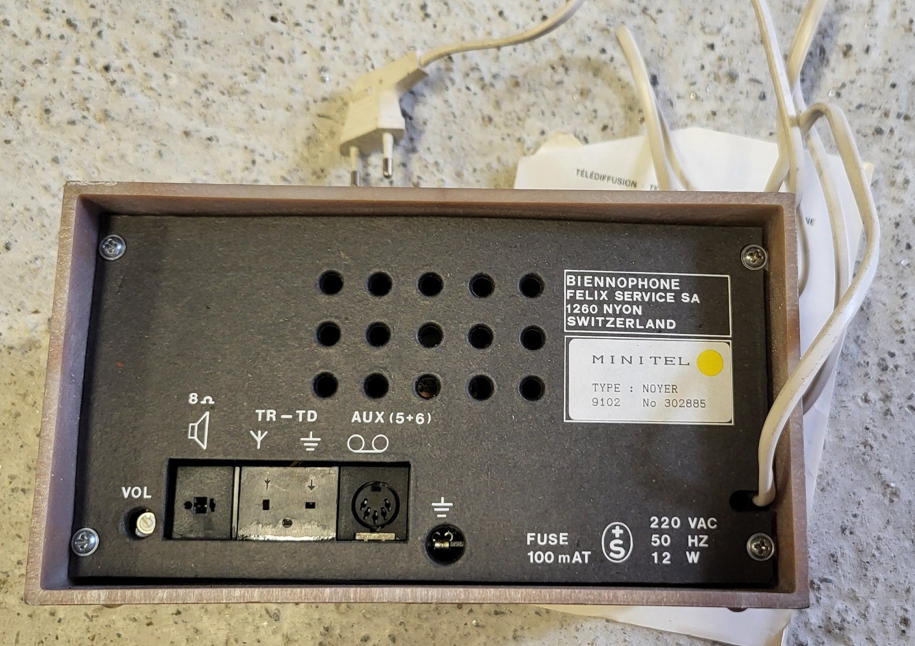 Biennophone Radios: Radio filodiffusione Biennophone – Gebraucht aus Villa Bedretto von Custa 1