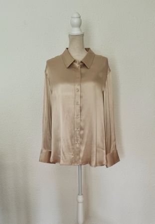 Schöne Satin Bluse von der Marke OPUS Gr. 42