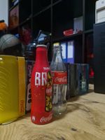 Coca-Cola FIFA WM 2014 Brasil  Alu-Flasche (AT) leer Sammle