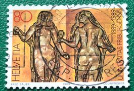 CH Briefmarken GESTEMPELT   