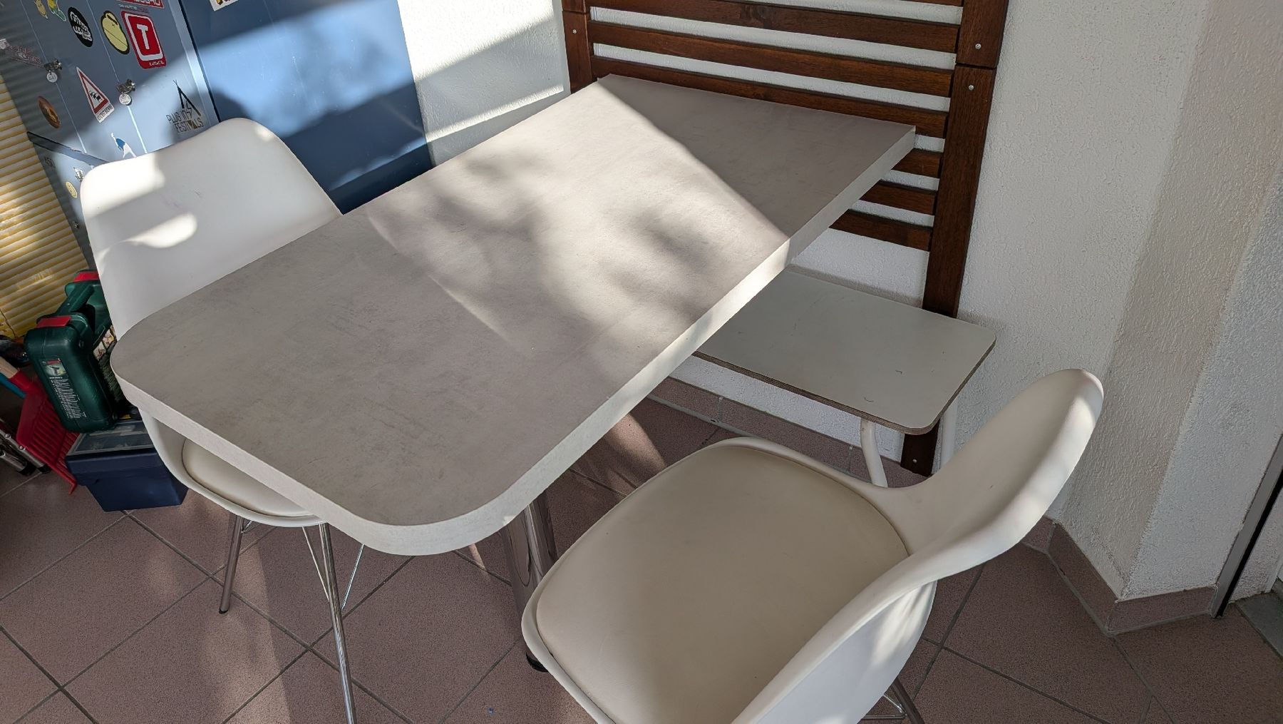 Set de table et chaises: Wandtisch Tisch inkl. 2 stühle – D'occasion à Safnern par Yaennu 1