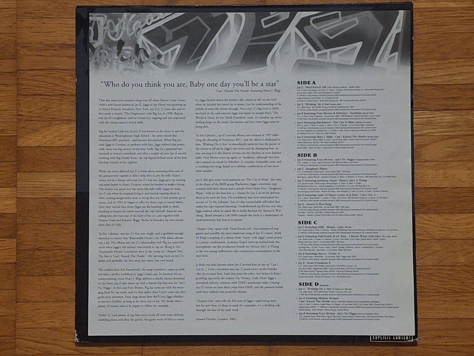 Dischi in vinile: Jay-Z, ChapterOne - 2 Vinyl LP EU 2002 Compilation – Nuovo (secondo la descrizione) da Oberentfelden venduto da Musicud 2