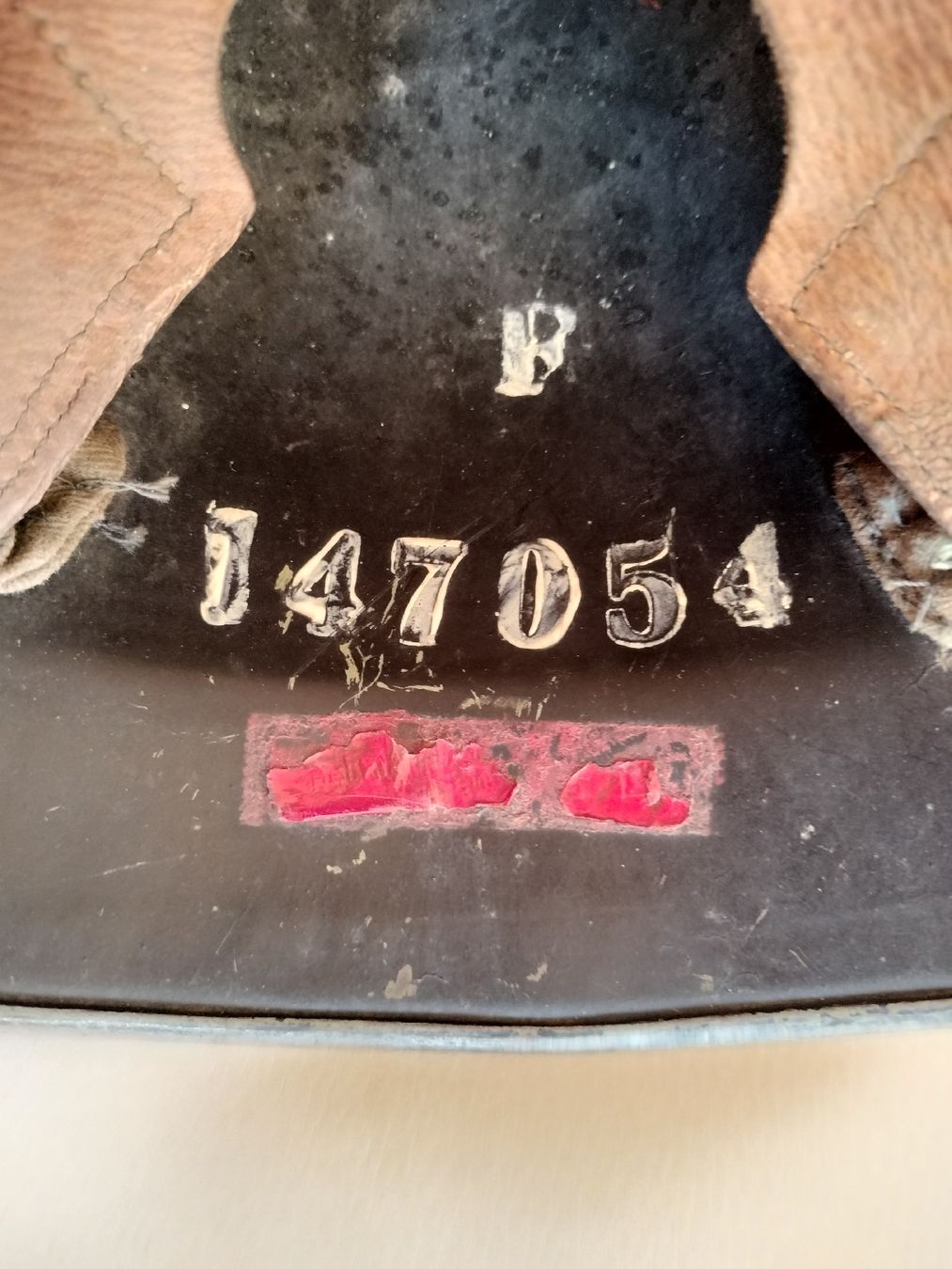 Schweizer Armee Pompieri: Alter Schweizer Feuerwehr Stahlhelm – Usato da Schwanden Sigrisw venduto da cadieux71 3