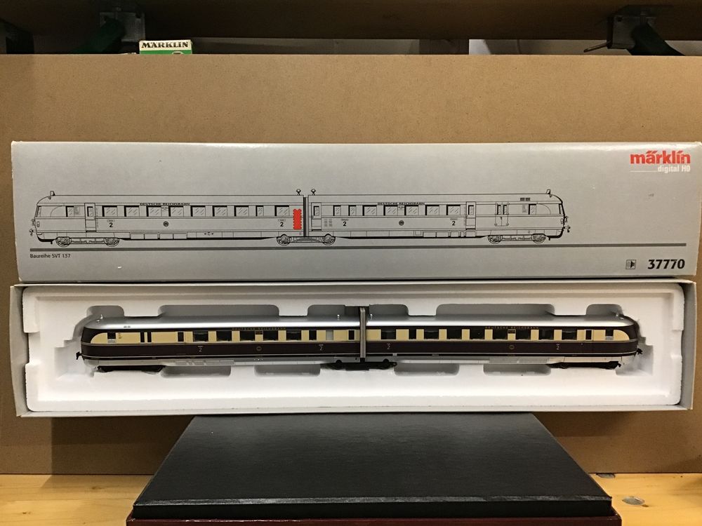 Märklin 37770 SVT 137 Schnelltriebwagen BR 137 neu (Neu und ...