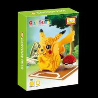 Pokémon Pikachu mit Pokeball/ Mini-Bausteine
