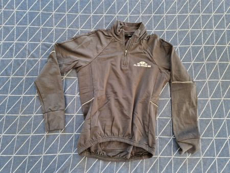 Trikot langarm Aesse schwarz 44