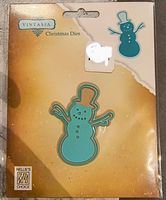 Stanzschablone Schneemann Vinatsia Nellie's Choice
