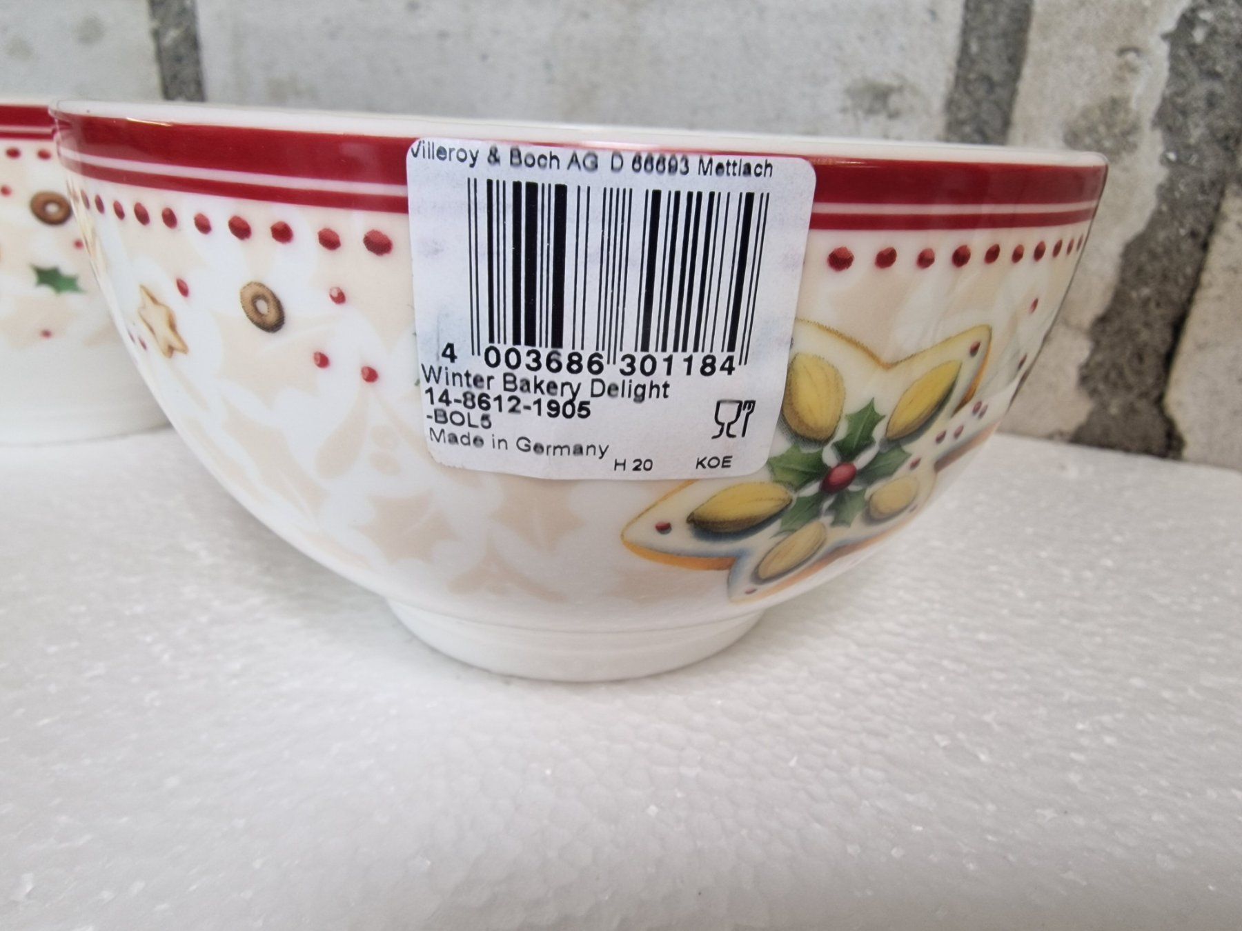 Villeroy & Boch Ciotole: 2 Villeroy Boch Winter bakery Schüssel – Nuovo (secondo la descrizione) da Oberglatt ZH venduto da Alischa1 1