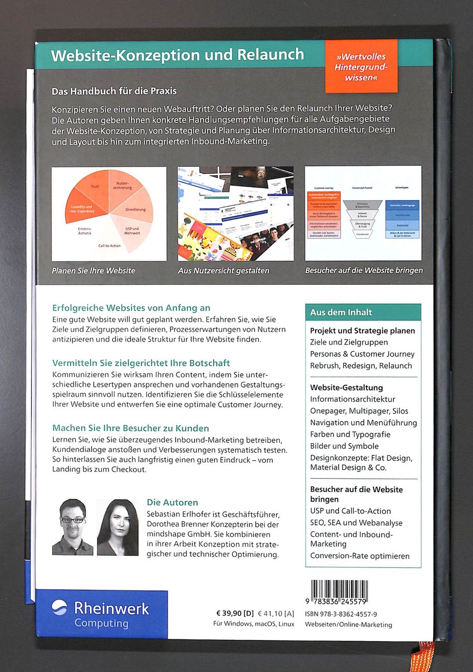 Livres: Website-Konzeption und Relaunch. Planung, Gestaltung Technik – Neuf (Voir description) à Zürich par Nobs1 1