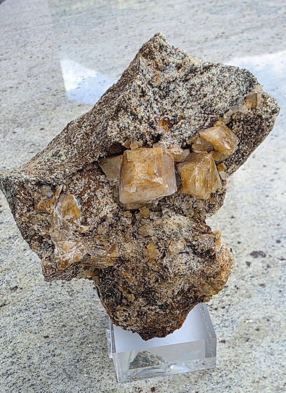 Minerali & Pietre curative: Periklin mit Apatit / Adular / Calzit  – Usato da Glis venduto da nbu_65ys 6