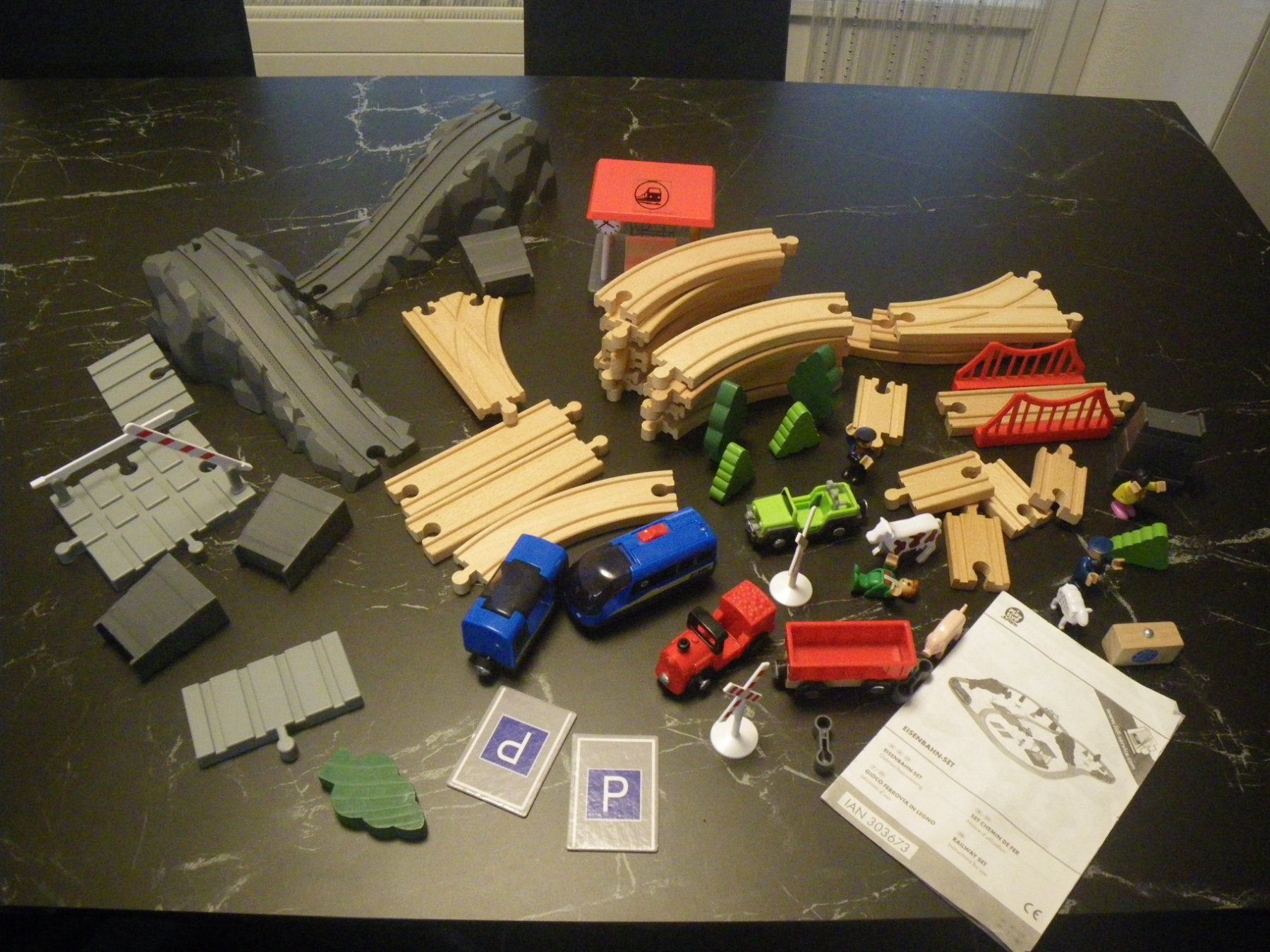 Giocattoli: Holzeisenbahn-Set "Playtive Junior" – Usato da Belp venduto da Mazarron58