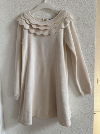 Robe Jacadi Paris crème taille 8 ans
