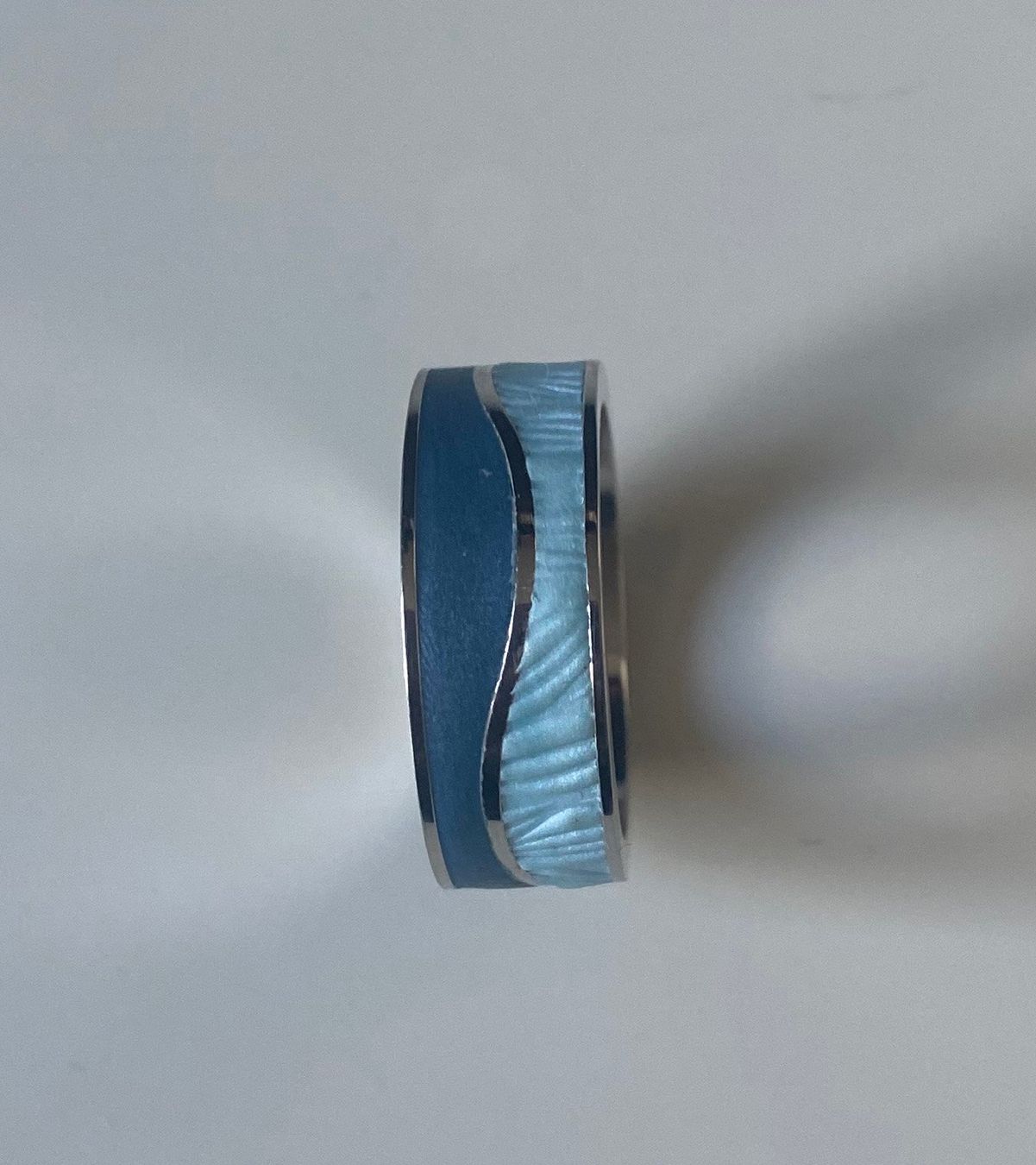 Ringe: Fingerring Edelstahl FIMO – Gebraucht aus Unterkulm von esco 4