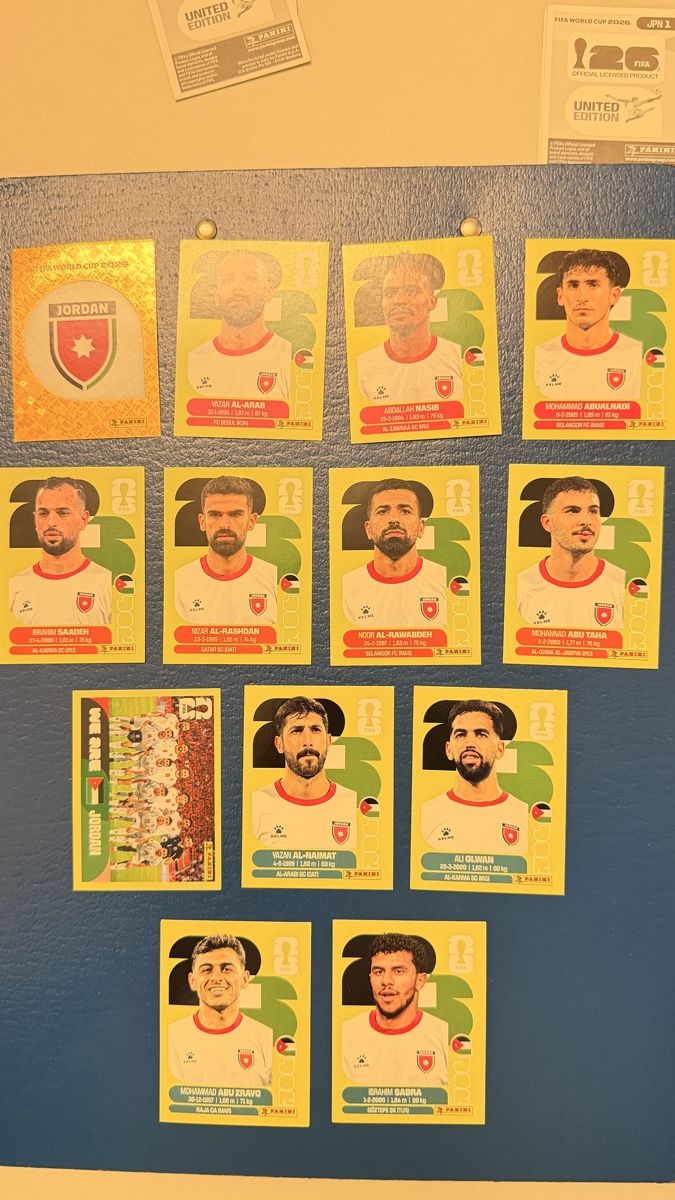 Panini Carte collezionabili: Panini JOR – Nuovo (secondo la descrizione) da Oberhasli venduto da Alanickal 1