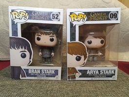 Game of Thrones Funko Pop! Bran & Arya Stark, Set!
