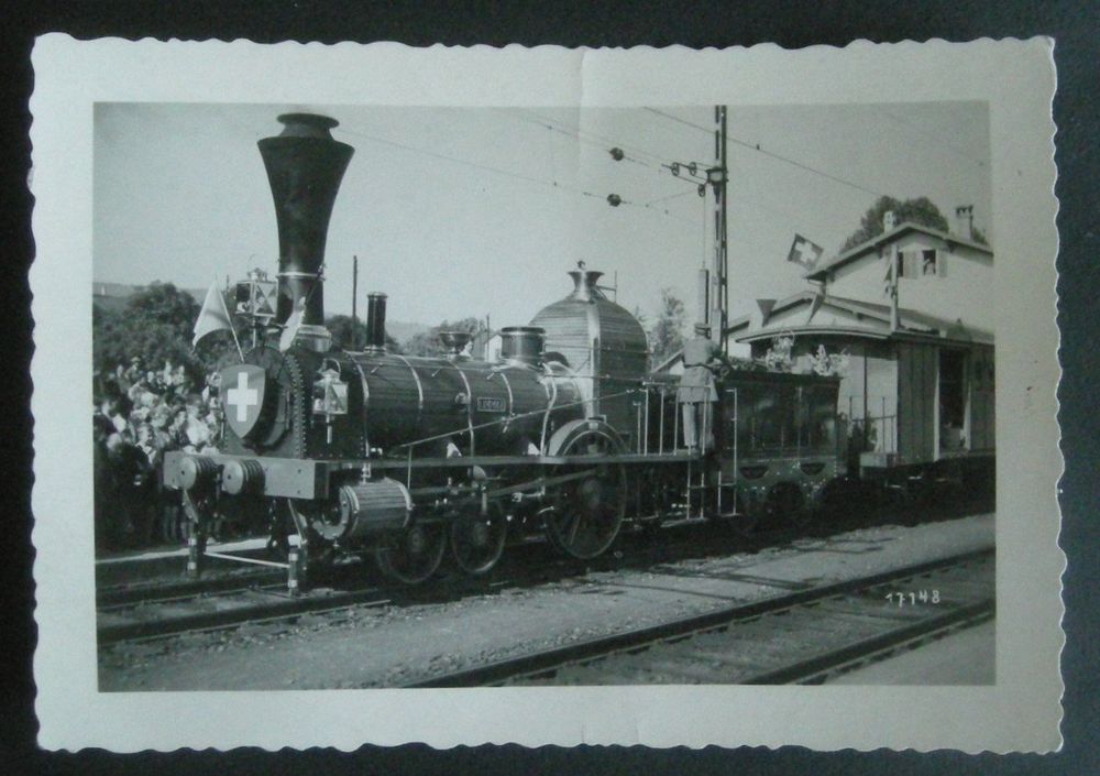 PRIVATFOTO, Spanisch Brötli Bahn Jubiläum 1947 Kaufen auf Ricardo