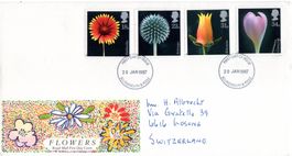 FLOWERS ROYAL MAIL FIRST DAY COVER 1987 - DI280