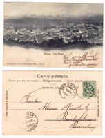 Bienne, les Alpes