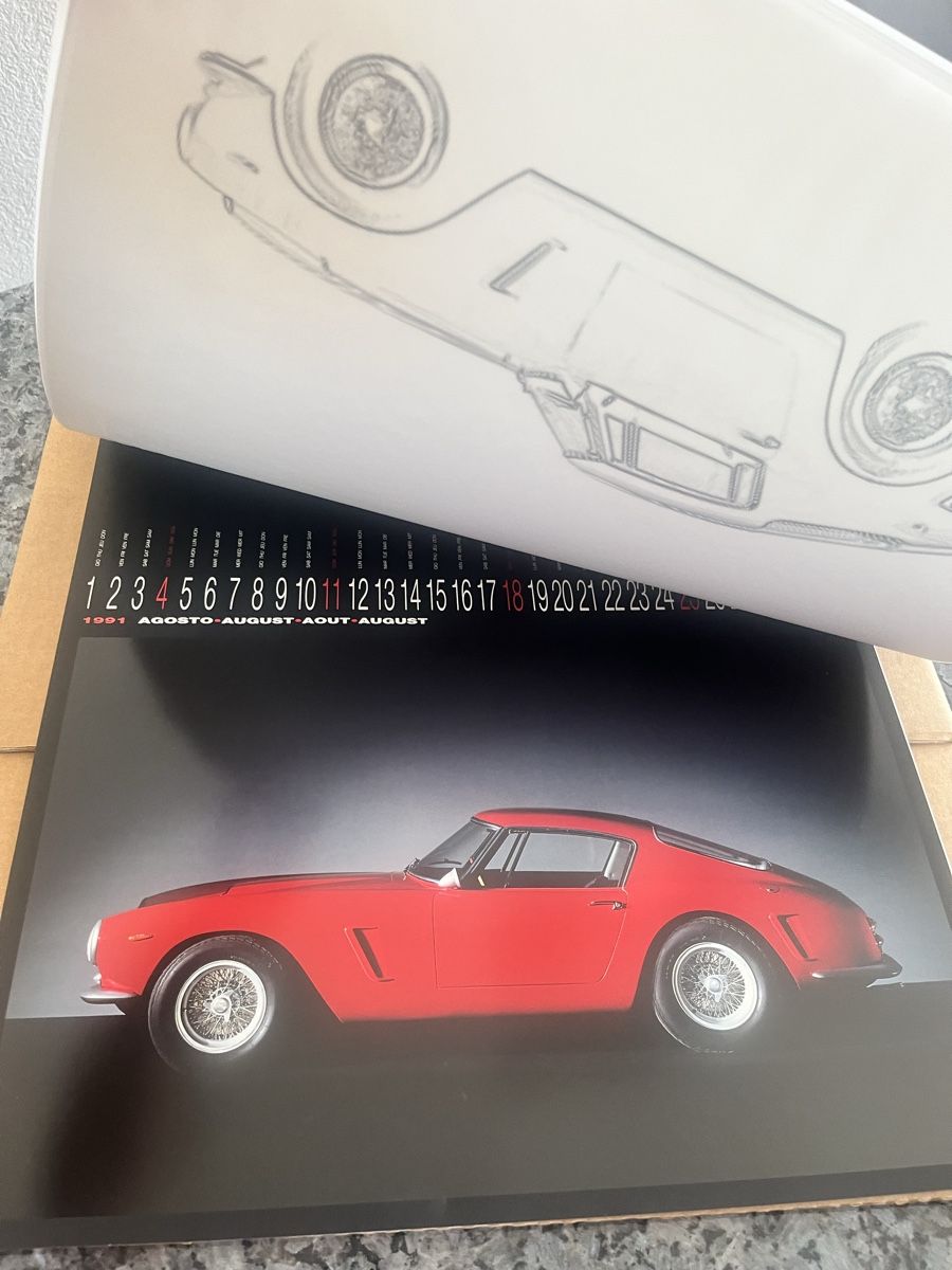 Ferrari Calendriers: Calendrier Ferrari 1991 série limitée  – D'occasion à Crissier par Texavery01 5