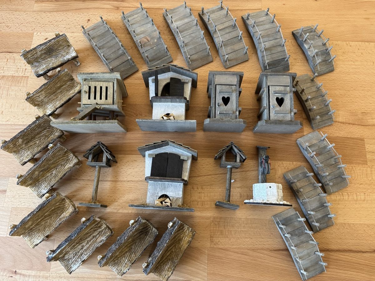 Tutte le decorazioni: Diverse Deko-Miniatur, viele Teile! – Usato da Romanshorn venduto da SandraG03