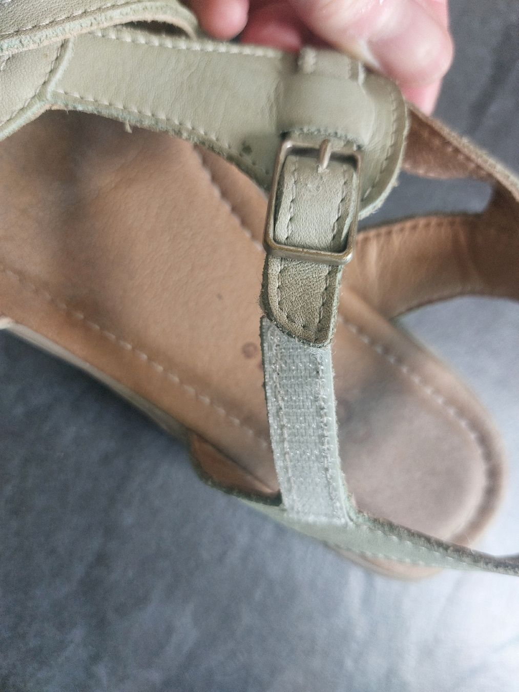 Schuhe für Mädchen: Sandalen Gr. 36, Leder – Gebraucht aus Zufikon von balibu 4