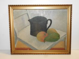 Kunst Stillleben antikes kleines Still-Leben  29 x 24 cm