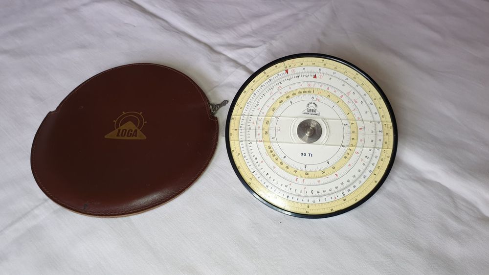 Seltene, alte Rechenscheibe LOGA 30Tt, v. LOGA Uster-Schweiz (Gebraucht ...