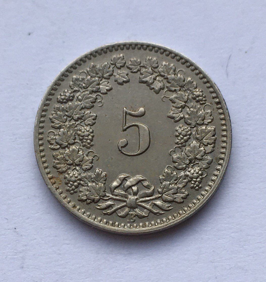 Tutti le monete: 1907 5 Rappen -unz – Nuovo (secondo la descrizione) da Kirchberg SG venduto da Zenhad69 1