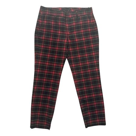 ZARA CHECKERED PANTS M