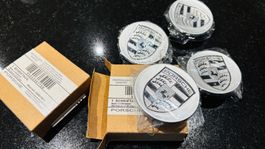 Neue Porsche Nabendeckel, Chrom-Silber Glanz, 4x Stück