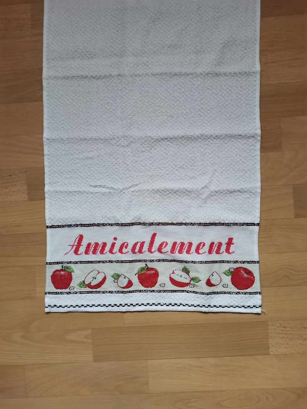 Teli da bagno: Linge brodé – Nuovo e nell'imballaggio originale da Cournillens venduto da masoeur