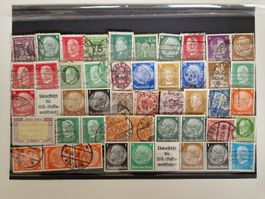 Deutsches Reich Briefmarken Lot