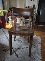 Chaise Horgen-Glarus d’occasio en bois foncé
