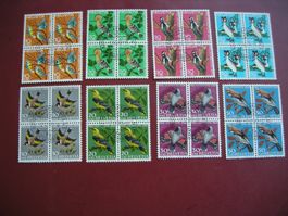 1969/1970 PRO JUVENTUTE  2 SÄTZE, VOLLSTEMPEL SCHAFFHAUSEN