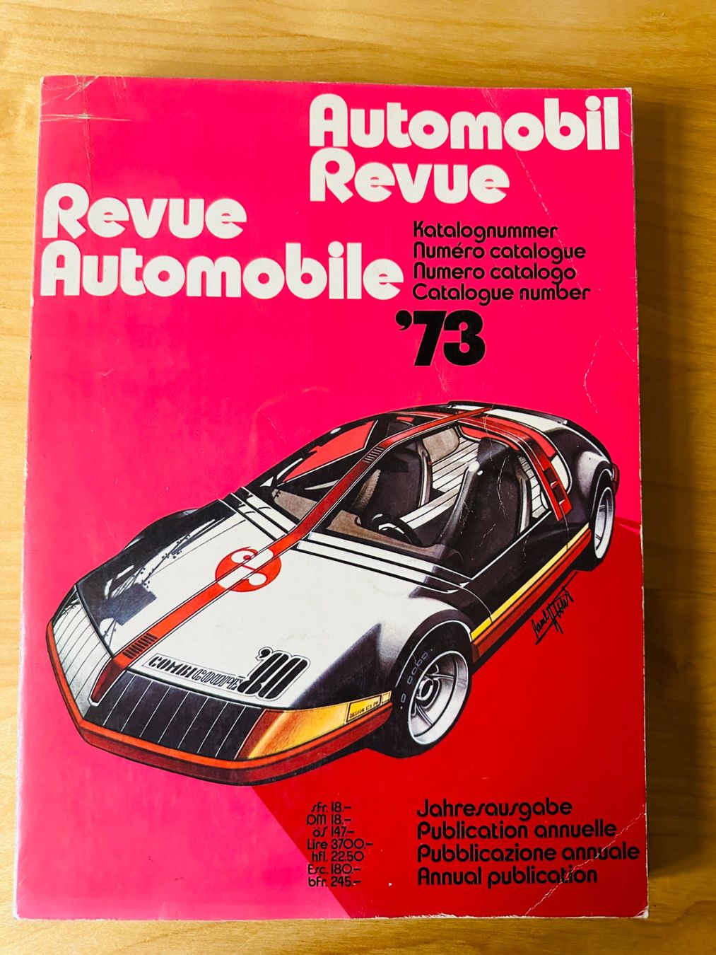 Riviste & Magazine: Automobil-Revue - 1973 – Usato da Wohlen AG venduto da Leu024