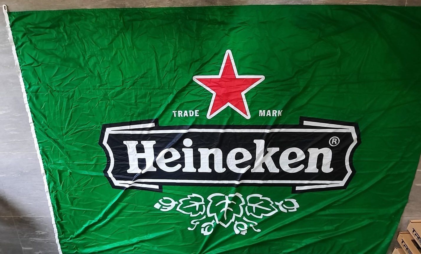 Bandiere: Bandiera Heineken verde 3x2 m – Usato da S. Antonino venduto da day_dxs7