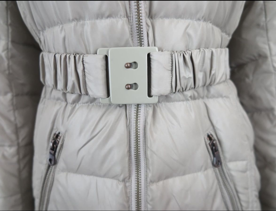 Kookai Cappotti: KOOKAI Stepmantel Beige mit Pelzbesatz – Usato da Watt venduto da Stellina811 5