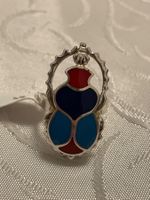 Bague en argent scarabée taille 59