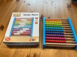 Tidlo Holz-Abakus, Rechenhilfe für Kinder,  NEU!!!