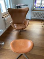 Egg chair&ottoman set Arne Jacobsen